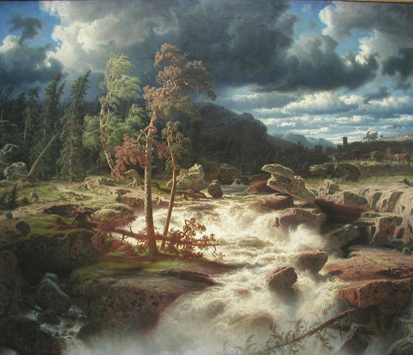 waterfall in smaland